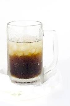 Soft Drink  On White Stock Image