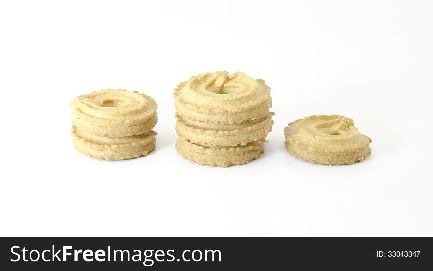 Cookies Isolated On White