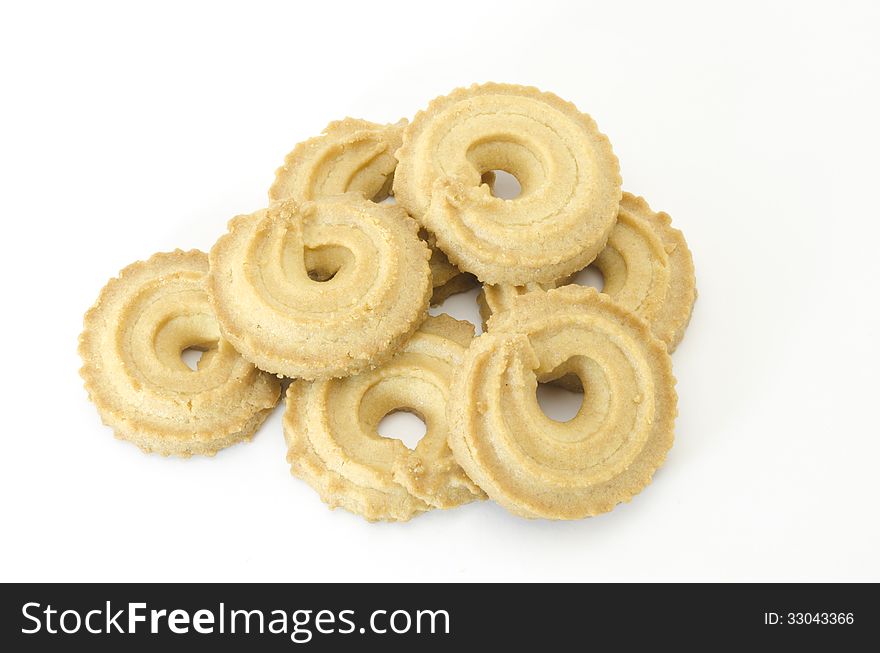Cookies Isolated On White