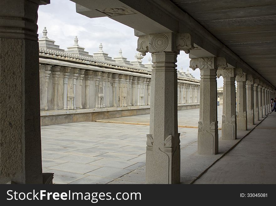 Indian Temple Interior