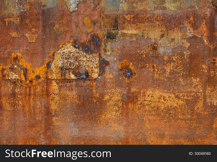 Rusty metal texture background with multi layered effect. Rusty metal texture background with multi layered effect