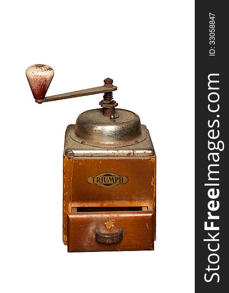 Vintage coffee mill