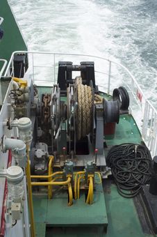 Ships Mooring Winch Stock Photography Ships Mooring Winch Stock Photography