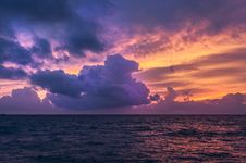 Nature Composition Of Sunset At Sea Stock Image Nature Composition Of Sunset At Sea Stock Image