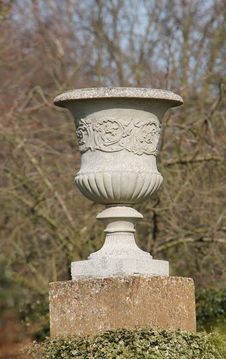 Greek Style Urn. Royalty Free Stock Images