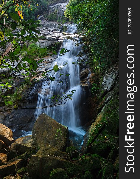 Phong Phong Waterfalls in Thailand