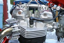 Motorcycle Engine Royalty Free Stock Photo Motorcycle Engine Royalty Free Stock Photo