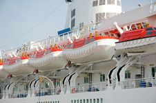 Moored Cruise Ship Royalty Free Stock Photos Moored Cruise Ship Royalty Free Stock Photos