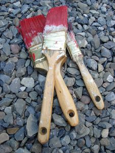 Paint Brushes Royalty Free Stock Photos Paint Brushes Royalty Free Stock Photos