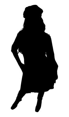 Silhouette With Clipping Path Stock Image Silhouette With Clipping Path Stock Image