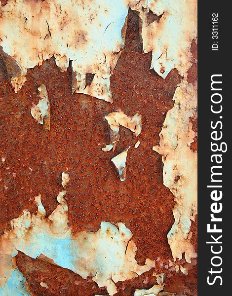 A Rusty abstract grunge Metal background. A Rusty abstract grunge Metal background