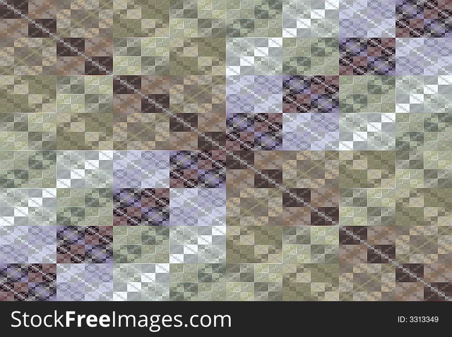 Computer generated quilt or stitch  background. Computer generated quilt or stitch  background