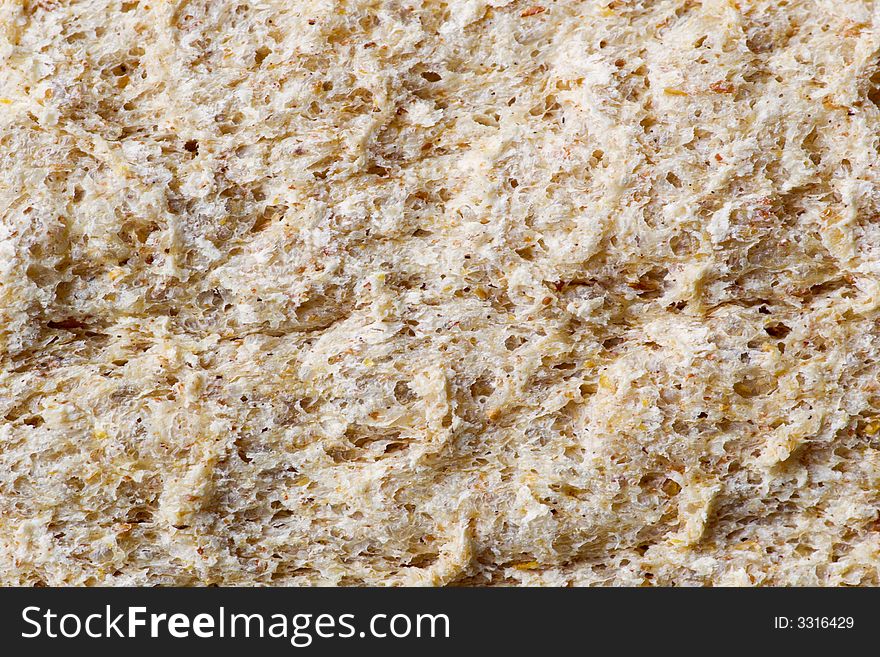 Texture of and diet bread slice. Texture of and diet bread slice
