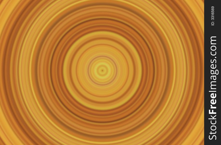 A beige gradient which represents tree rings. A beige gradient which represents tree rings