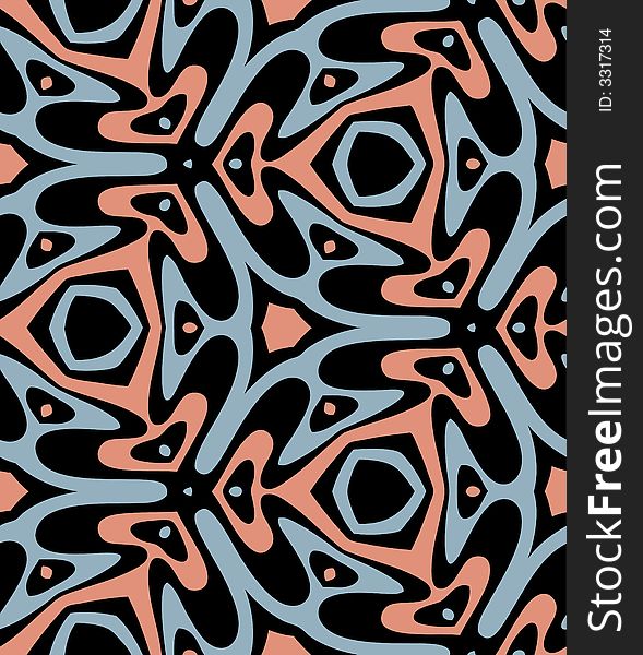 Abstract seamless pattern - digital artwork. Abstract seamless pattern - digital artwork
