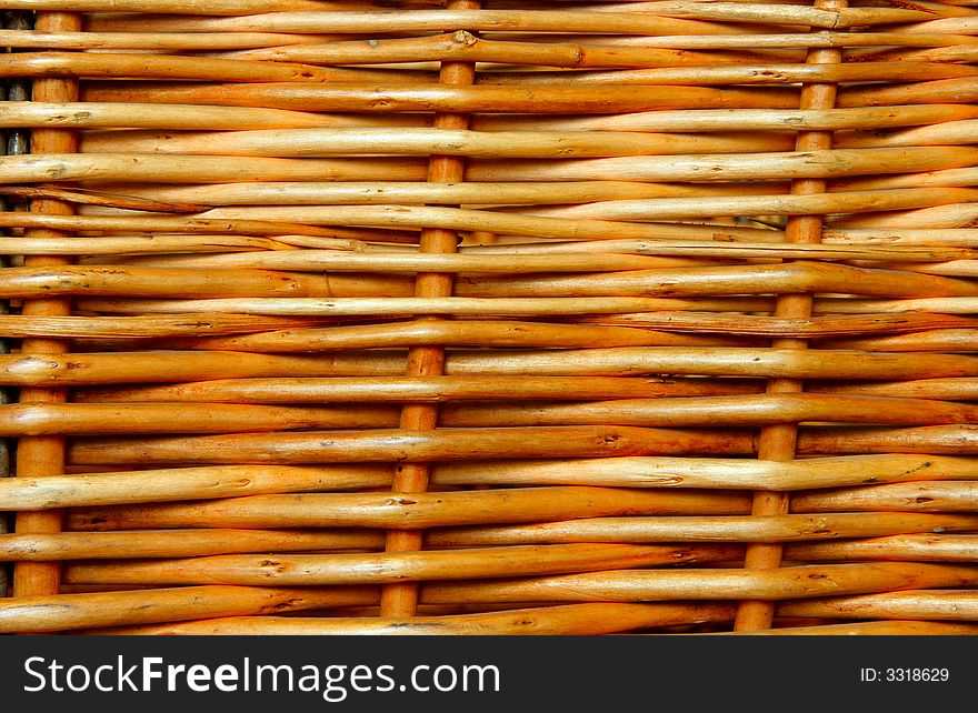 Wicker close-up, may be used as background