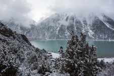 However Lake Scenery In Tibet Stock Photos