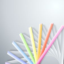 Abstract Paper Rainbow Ribbons Royalty Free Stock Image Abstract Paper Rainbow Ribbons Royalty Free Stock Image
