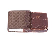 Chocolate Sandwich Ice Cream Royalty Free Stock Photo Chocolate Sandwich Ice Cream Royalty Free Stock Photo