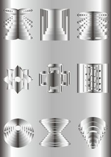 Figures From The Metal. Stock Image Figures From The Metal. Stock Image