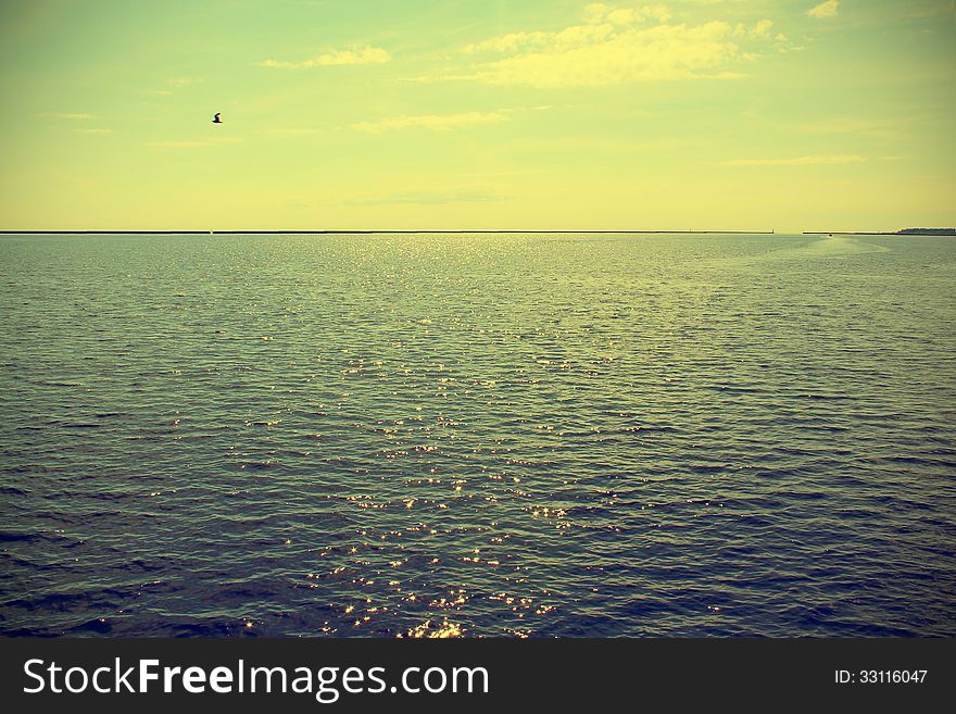 View at Lake Michigan