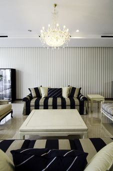 Luxury Living Room Royalty Free Stock Photo