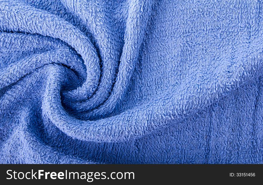 Purple towel as a background for your message