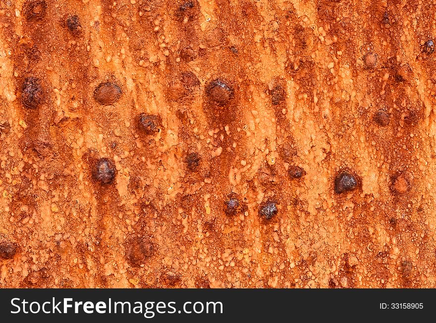 Rust on steel background and textures