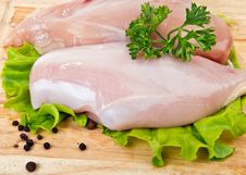 Free Chicken Breasts Royalty Free Stock Photos - 33165148