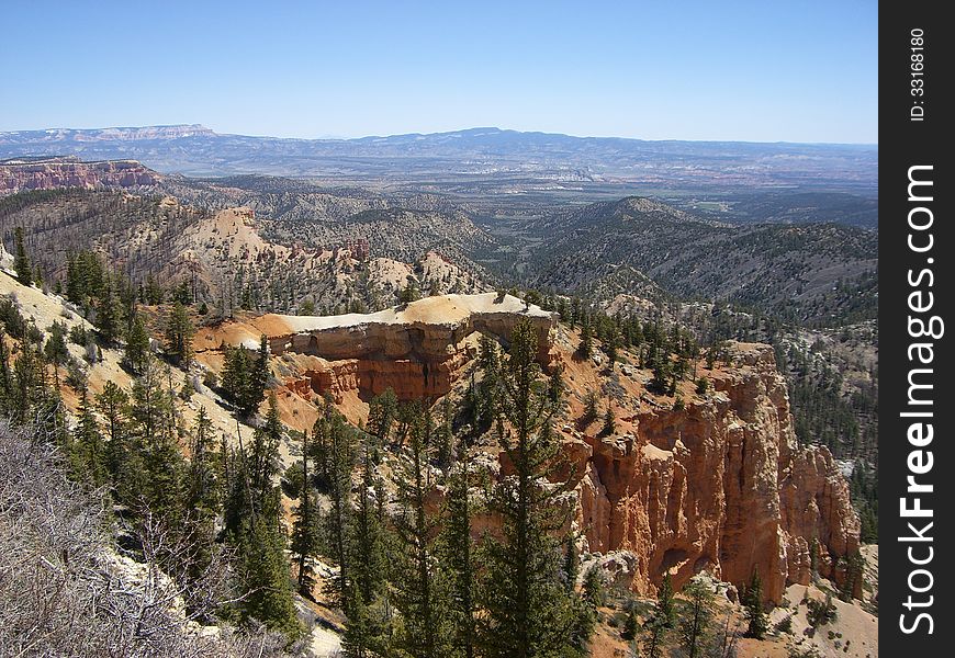 Magnificent landscape in Bryce Canyon National Park in Utah. Magnificent landscape in Bryce Canyon National Park in Utah