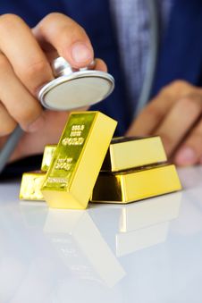 Gold Bars Concept Stock Image Gold Bars Concept Stock Image
