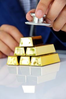 Concept Image Of Gold Bars Royalty Free Stock Photo Concept Image Of Gold Bars Royalty Free Stock Photo