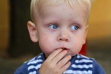 Eating Child Royalty Free Stock Photo Eating Child Royalty Free Stock Photo