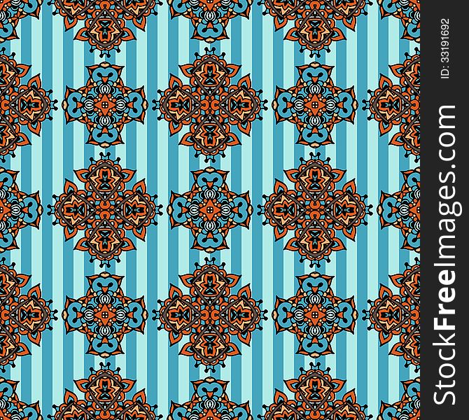 Seamless pattern striped and cross wallpaper. Seamless pattern striped and cross wallpaper