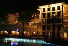 Swimming Pool At Night Stock Images Swimming Pool At Night Stock Images