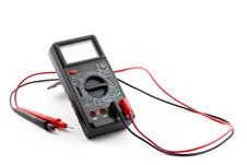 Digital Multimeter, Isolated Stock Images