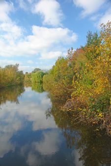 Autumn S Reflections Stock Photo Autumn S Reflections Stock Photo
