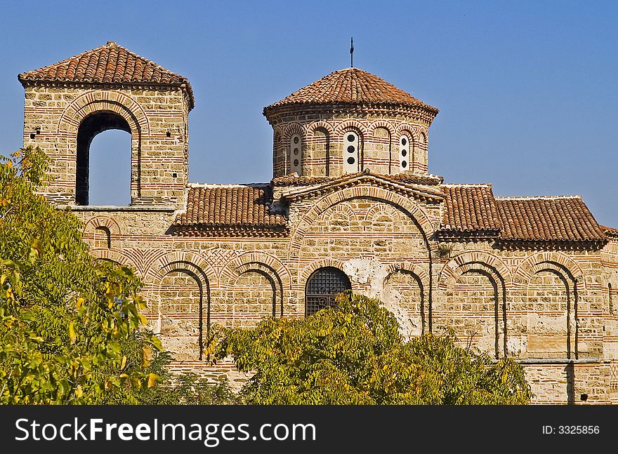 Monastery in the Rodopy mountains in bulgaria. Monastery in the Rodopy mountains in bulgaria