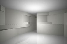 Futuristic Interior Royalty Free Stock Photos Futuristic Interior Royalty Free Stock Photos