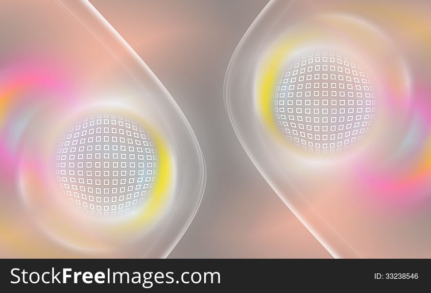 Futuristic vector abstract background with grid