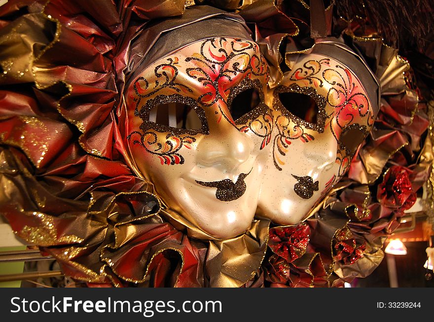 Typical Souvenirs In Venice - Venetian Masks