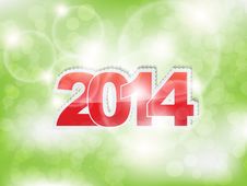 New Year Greeting Card Royalty Free Stock Photography