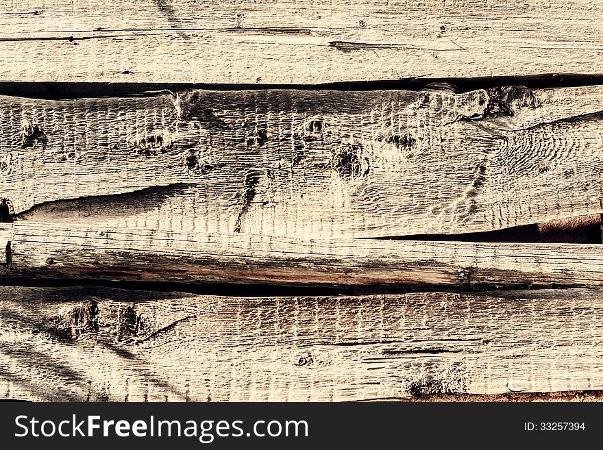 Old textural background in form of wooden rough surface. Old textural background in form of wooden rough surface