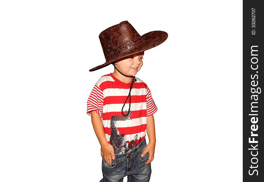 Kid In A Cowboy Hat