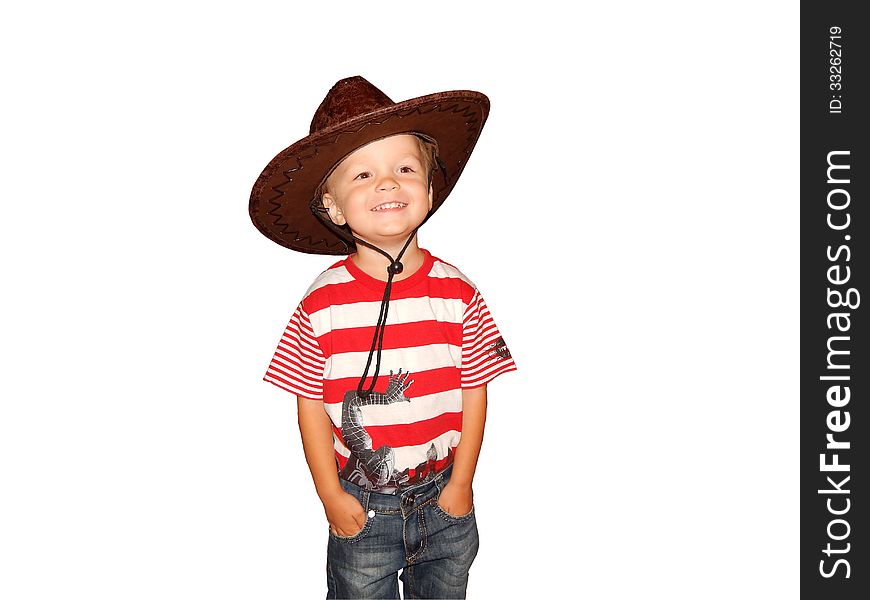 Kid In A Cowboy Hat