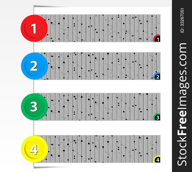 Four boxes for any text. Four boxes for any text