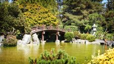 Bridge In Japanese Garden Royalty Free Stock Photos Bridge In Japanese Garden Royalty Free Stock Photos