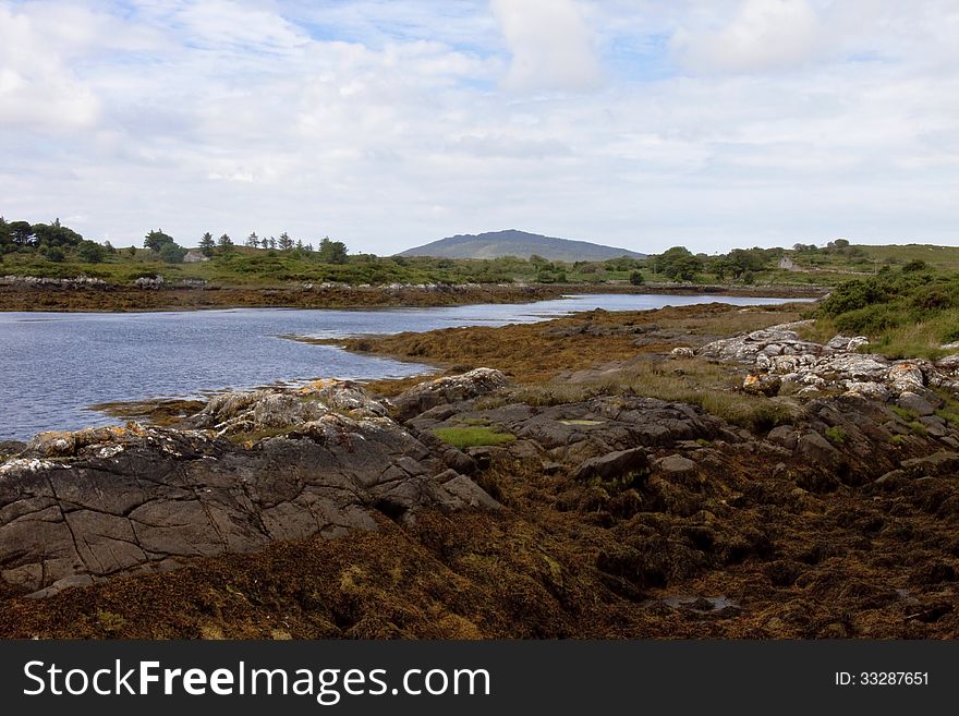 View on the lanscapes of ireland. View on the lanscapes of ireland