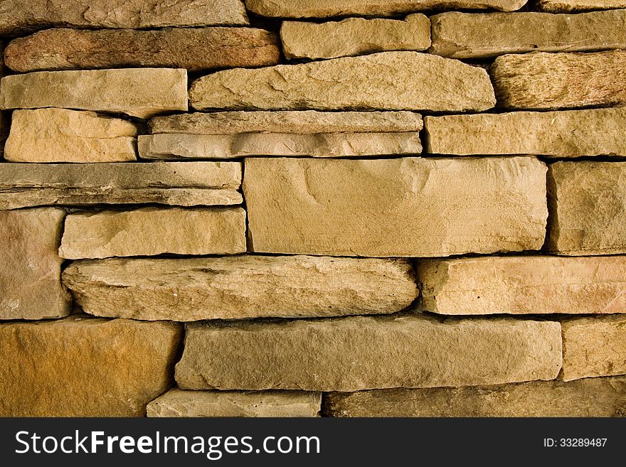 Stone Chimney Closeup