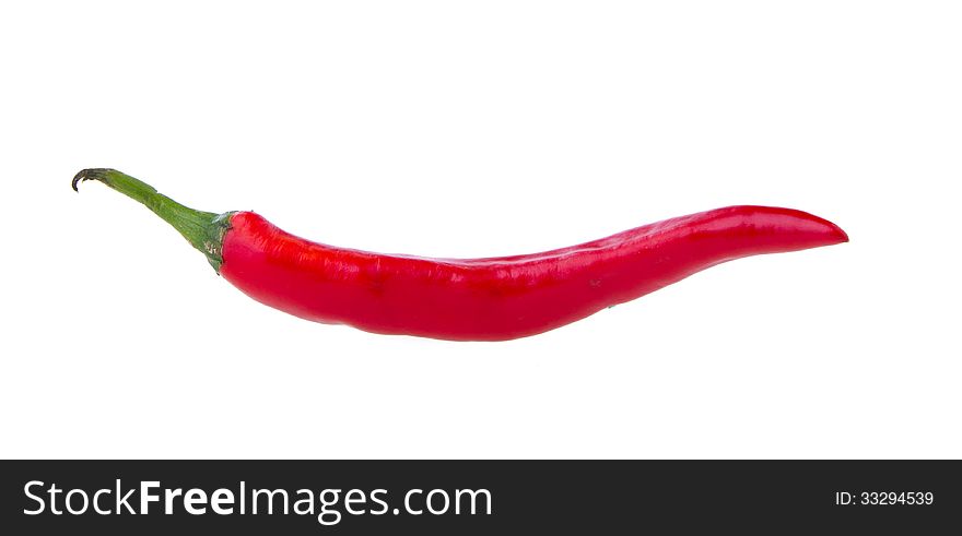 Sweet potato isolated on the white background